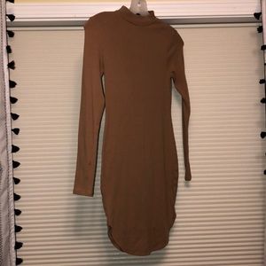 Tan mini dress (only worn once)